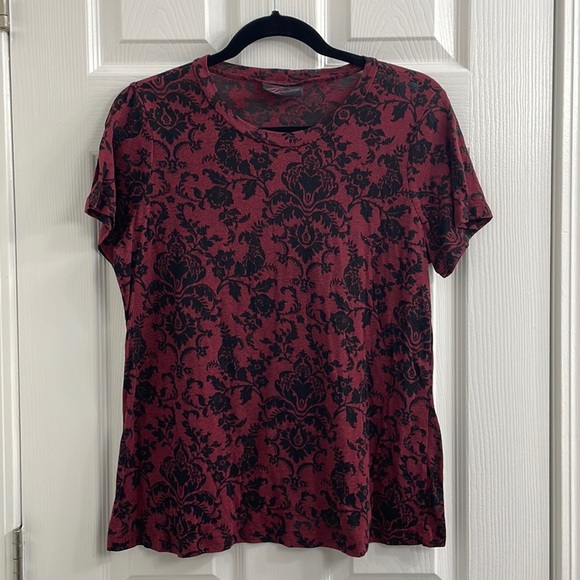 torrid Tops - 🖤 Torrid vintage burgundy red & black tshirt
